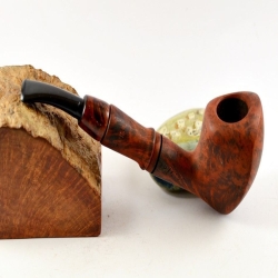 Hygrocool Smoking Pipe Greek Briar 9mm Filter Pickaxe Model 615C