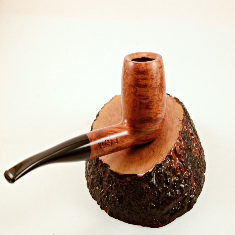 Billiard Straight Smoking Pipe Greek Briar No Filter Alexander Model 81B