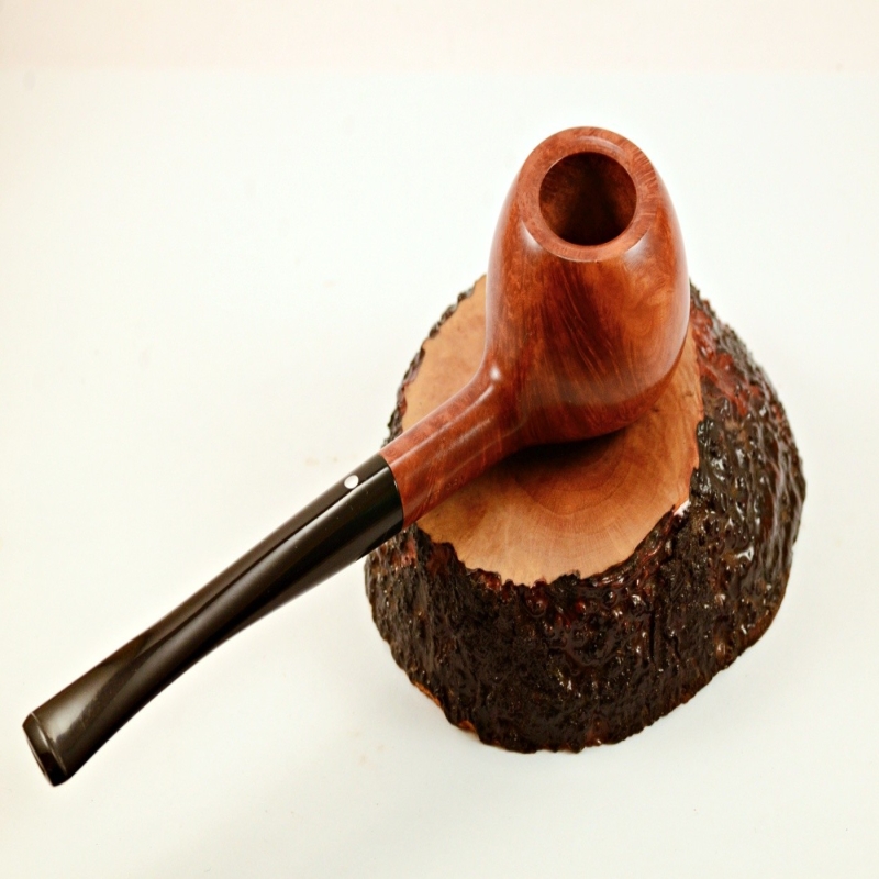 Prince Semi Bent  Smoking Pipe Greek Briar No Filter Alexander