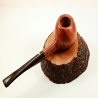 Prince Semi Bent  Smoking Pipe Greek Briar No Filter Alexander