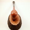Prince Semi Bent  Smoking Pipe Greek Briar No Filter Alexander