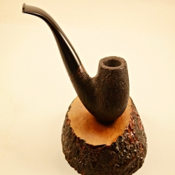 Bent Billiard Greek Briar Smoking Pipe No Filter Alexander
