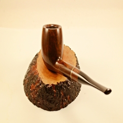 Billiard 6mm Filter Smoking Pipe Greek Briar Alexander Grade D
