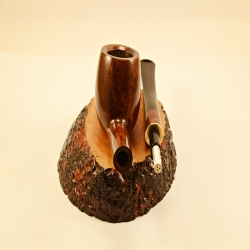Billiard 6mm Filter Smoking Pipe Greek Briar Alexander Grade D