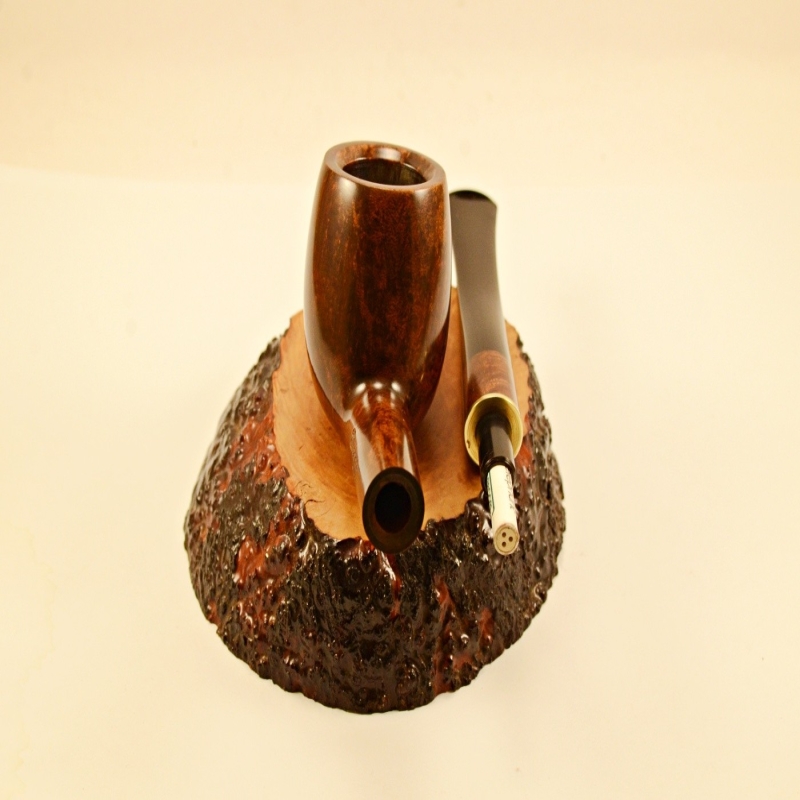 Billiard 6mm Filter Smoking Pipe Greek Briar Alexander Grade D