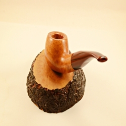 Apple Semi Bent 9mm Filter Smoking Pipe Greek Briar Alexander