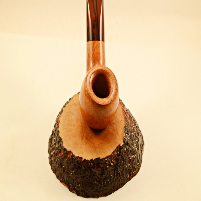Apple Semi Bent 9mm Filter Smoking Pipe Greek Briar Alexander