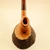 Apple Semi Bent 9mm Filter Smoking Pipe Greek Briar Alexander