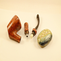 Hygrocool Smoking Pipe Greek Briar 9mm Filter