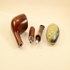 Hygrocool Smoking Pipe Greek Briar 9mm Filter Model 635D