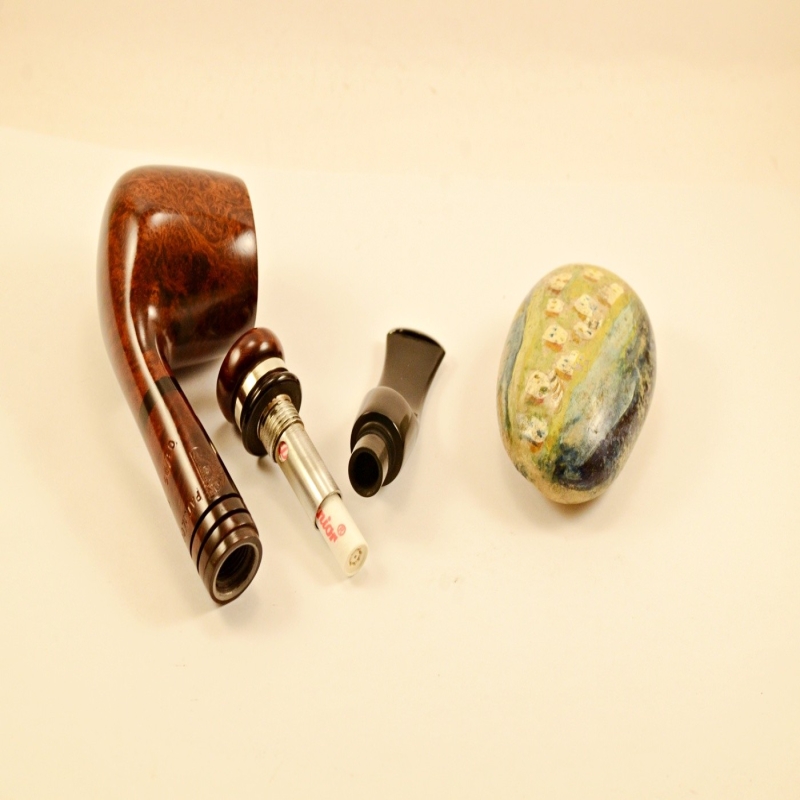 Hygrocool Calabash Smoking Pipe Greek Briar 9mm Filter Model 930C