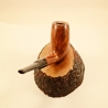 Lovat Straight Smoking Pipe No Filter Greek Briar Alexander