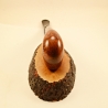 Brandy Semi Bent Smoking Pipe Greek Briar No Filter Alexander Model 119D