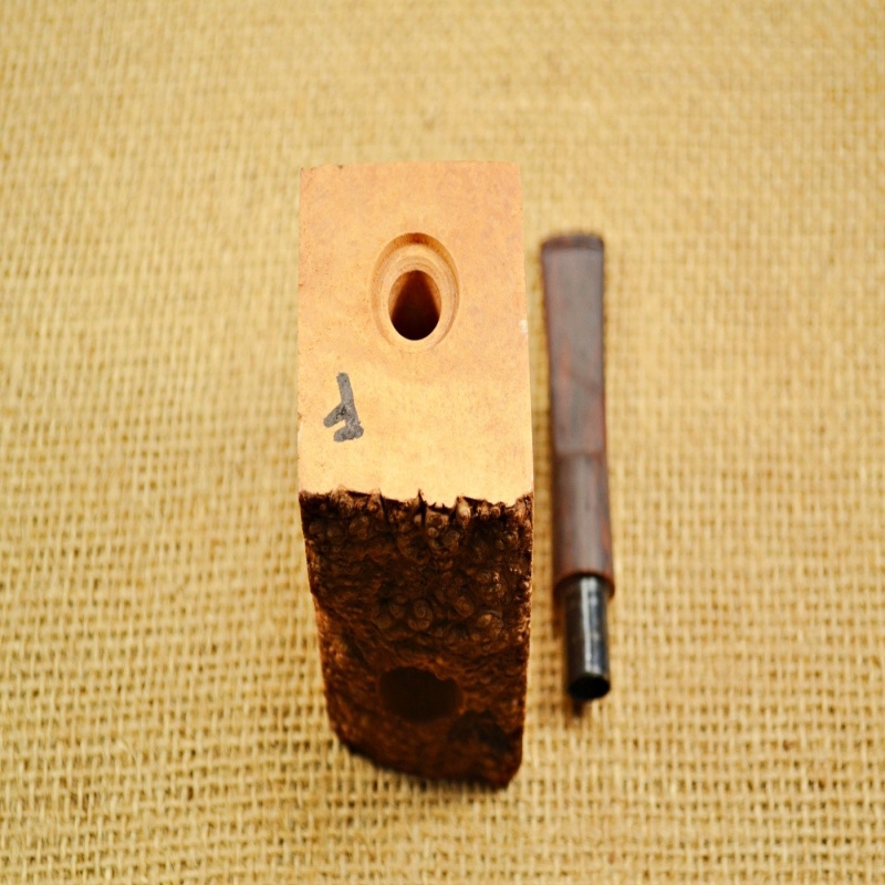 Hobby Plateau Blocks  9mm Beginner Pipe Kits DIY Predrilled Greek Briar