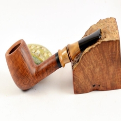 Hygrocool Smoking Pipe Greek Briar 9mm Filter Model 935A
