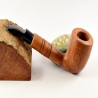 Hygrocool Smoking Pipe Greek Briar 9mm Filter Model 931A