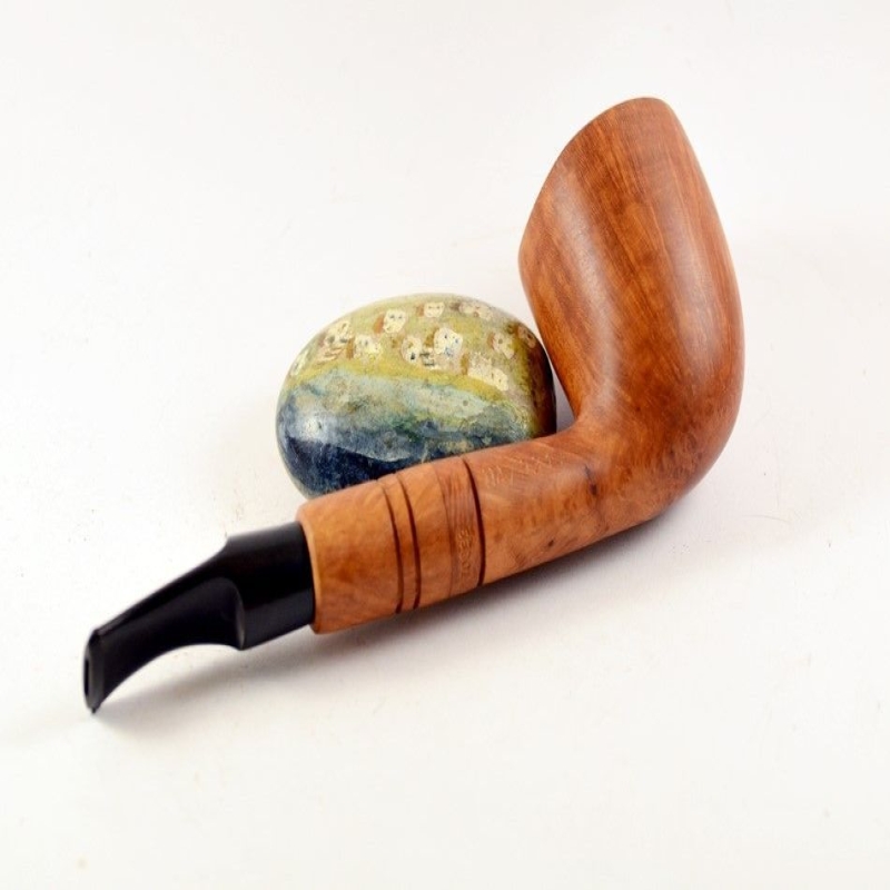 Hygrocool Smoking Pipe Greek Briar 9mm Filter Model 931A