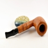 Hygrocool Smoking Pipe Greek Briar 9mm Filter Model 931A