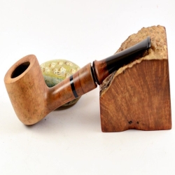 Hygrocool Pot Smoking Pipe Greek Briar 9mm Filter Model 928B