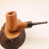 Pot Straight Smoking Pipe Greek Briar No Filter Alexander Model 87Β