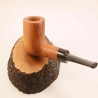 Pot Straight Smoking Pipe Greek Briar No Filter Alexander Model 87Β