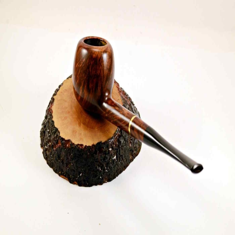 Apple 6mm Filter Smoking Pipe Greek Briar Alexander Grade C