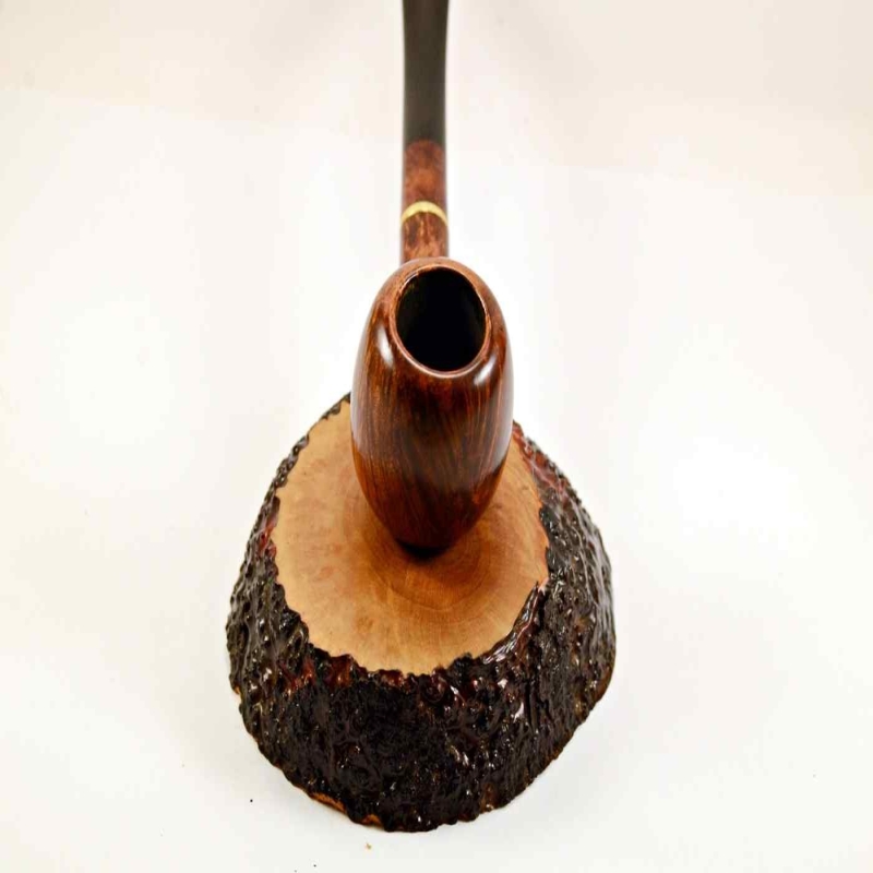 Apple 6mm Filter Smoking Pipe Greek Briar Alexander Grade C