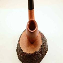 Bent Billiard Greek Briar Smoking Pipe 9mm Filter Alexander