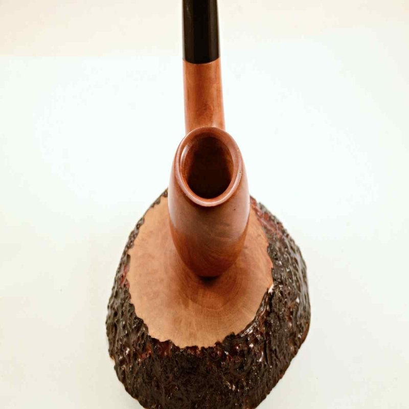 Bent Billiard Greek Briar Smoking Pipe 9mm Filter Alexander