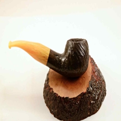 Apple Semi Bent 9mm Filter Smoking Pipe Greek Briar Alexander