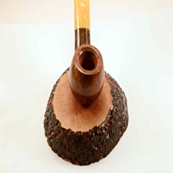 Apple Semi Bent 9mm Filter Smoking Pipe Greek Briar Alexander