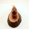 Apple Semi Bent 9mm Filter Smoking Pipe Greek Briar Alexander