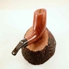 Horn Semi Bent Smoking Pipe Greek Briar No Filter Alexander Model 130C