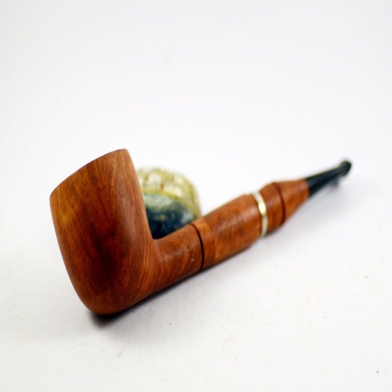 Hygrocool Smoking Pipe Greek Briar 9mm Filter Model 612A