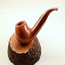 Rhodesian Semi Bent Smoking Pipe Greek Briar Alexander