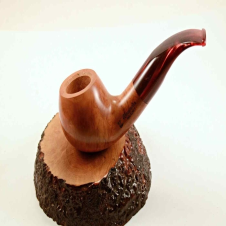 Rhodesian Semi Bent Smoking Pipe Greek Briar Alexander