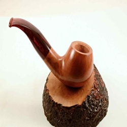 Rhodesian Semi Bent Smoking Pipe Greek Briar Alexander