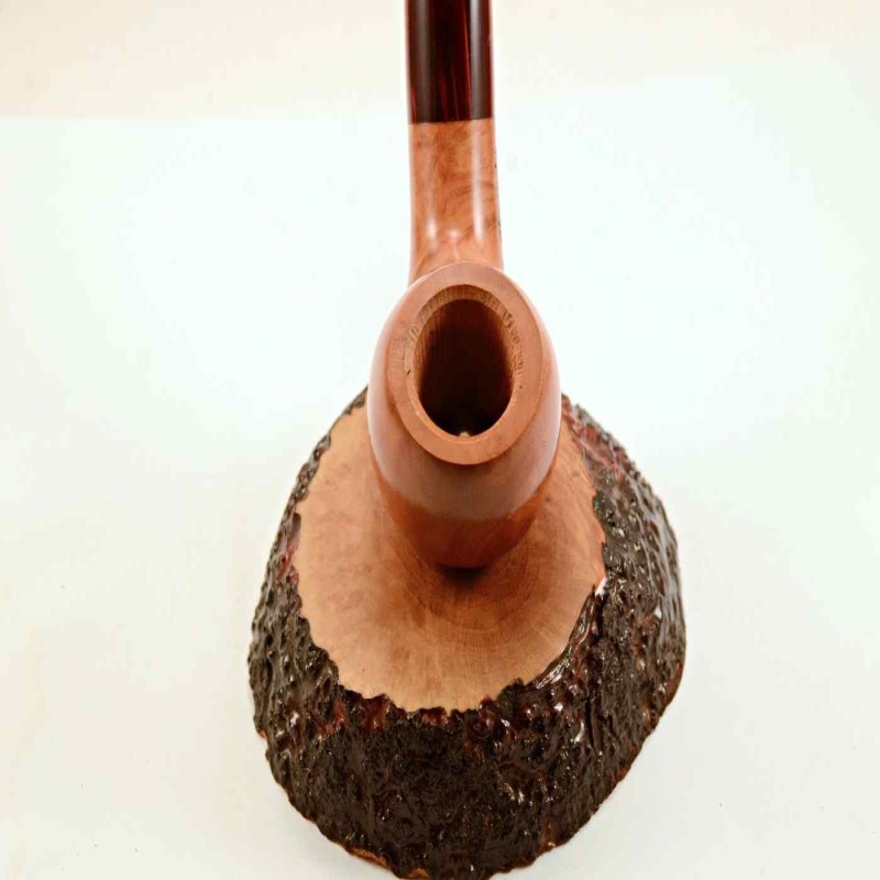 Rhodesian Semi Bent Smoking Pipe Greek Briar Alexander