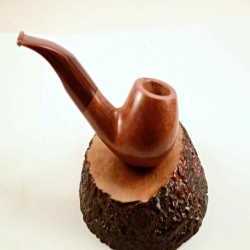 Rhodesian Semi Bent Smoking Pipe Greek Briar Alexander