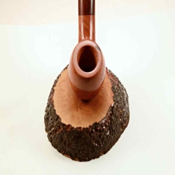 Rhodesian Semi Bent Smoking Pipe Greek Briar Alexander