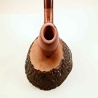 Rhodesian Semi Bent Smoking Pipe Greek Briar Alexander