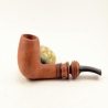Hygrocool Smoking Pipe Greek Briar 9mm Filter Model 918A
