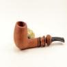 Hygrocool Smoking Pipe Greek Briar 9mm Filter Model 918A