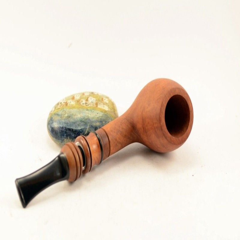 Hygrocool Smoking Pipe Greek Briar 9mm Filter Model 918A
