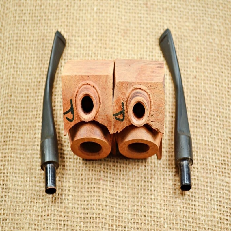 Hobby Blocks Pipe Kits DIY Predrilled Greek Briar R20
