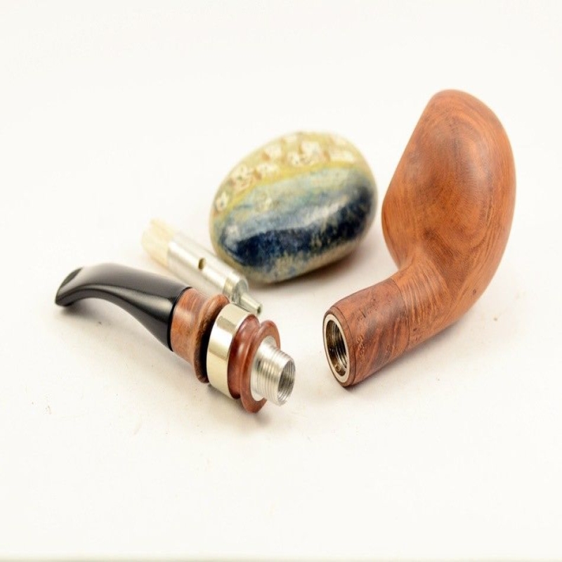 Hygrocool Smoking Pipe Greek Briar 9mm Filter Model 940B