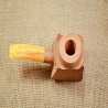 Hobby Blocks Pipe Kits DIY Predrilled Greek Briar 9mm Filter