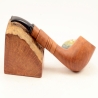 Hygrocool Smoking Pipe Greek Briar 9mm Filter Model 602A