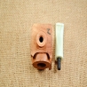 Hobby Blocks Pipe Kits DIY Predrilled Greek Briar 9mm Filter