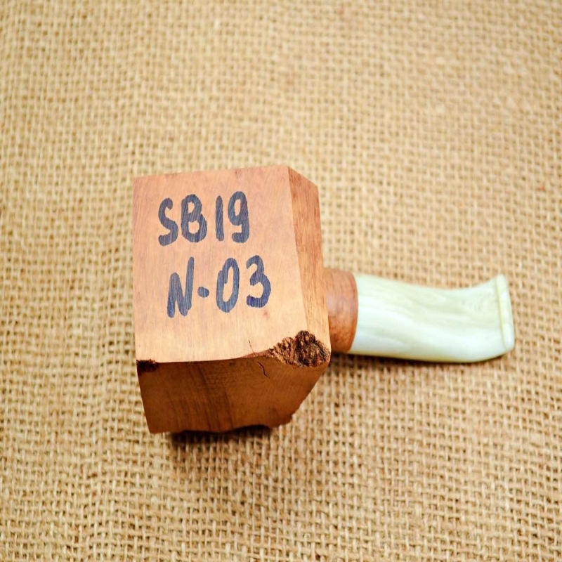 Hobby Blocks Pipe Kits DIY Predrilled Greek Briar 9mm Filter